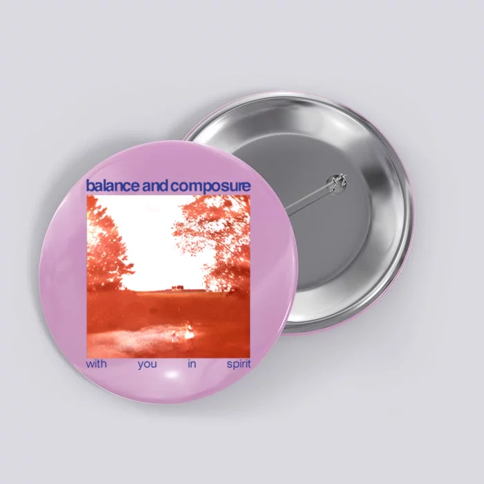 Balance And Composure With You In Spirit Button