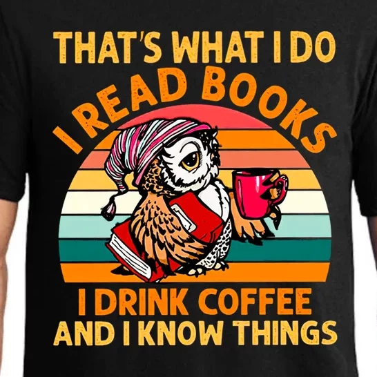 Books And Coffee, Long Sleeve Tee, Sweater, I Read Books I Drink Coffe Pajama Set