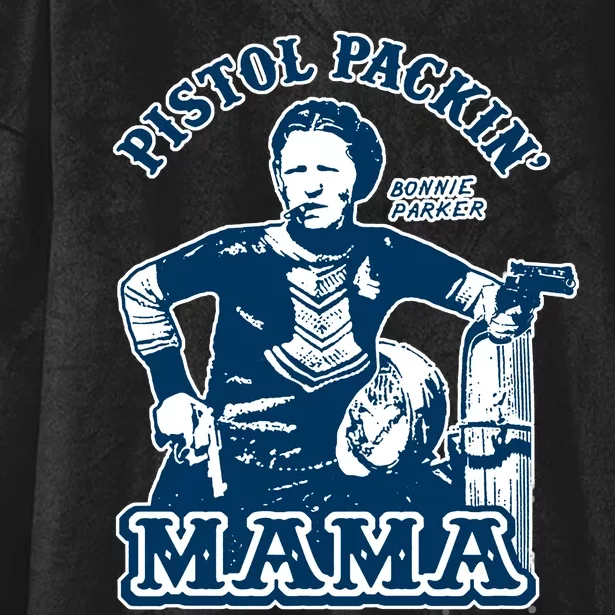 Bonnie And Clyde Pistol Packin Mama Hooded Wearable Blanket