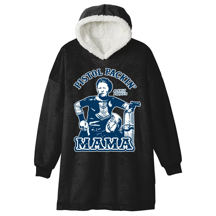 Bonnie And Clyde Pistol Packin Mama Hooded Wearable Blanket