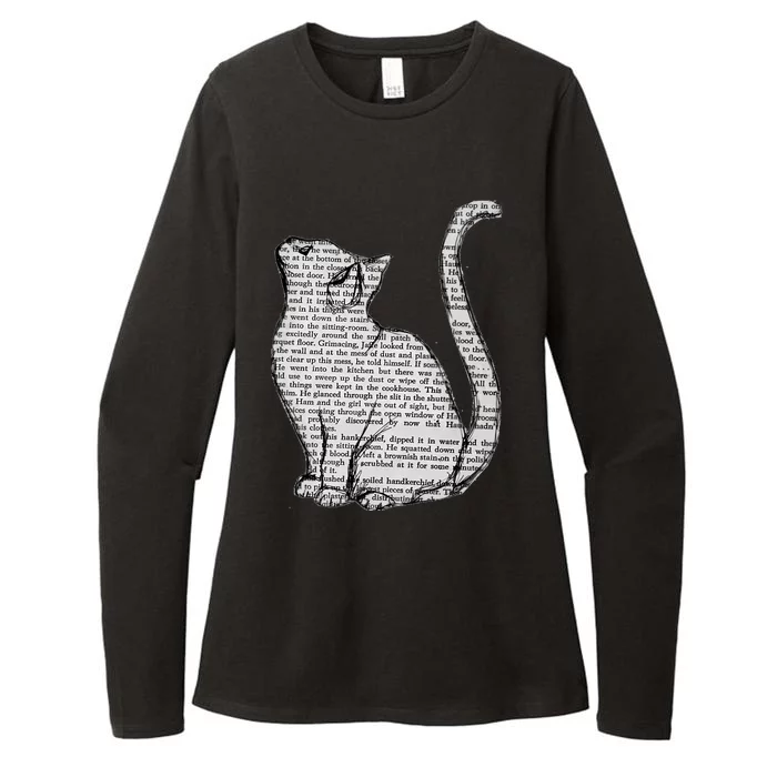 Books And Cats And Books And Cats Womens CVC Long Sleeve Shirt