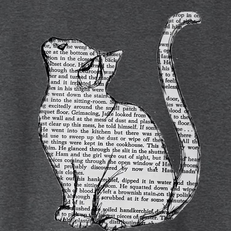 Books And Cats And Books And Cats Women's Crop Top Tee