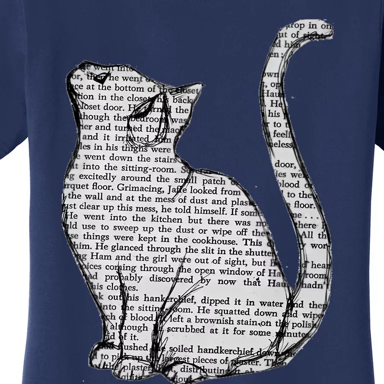 Books And Cats And Books And Cats Women's T-Shirt