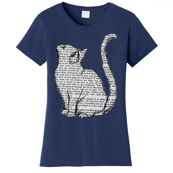 Books And Cats And Books And Cats Women's T-Shirt