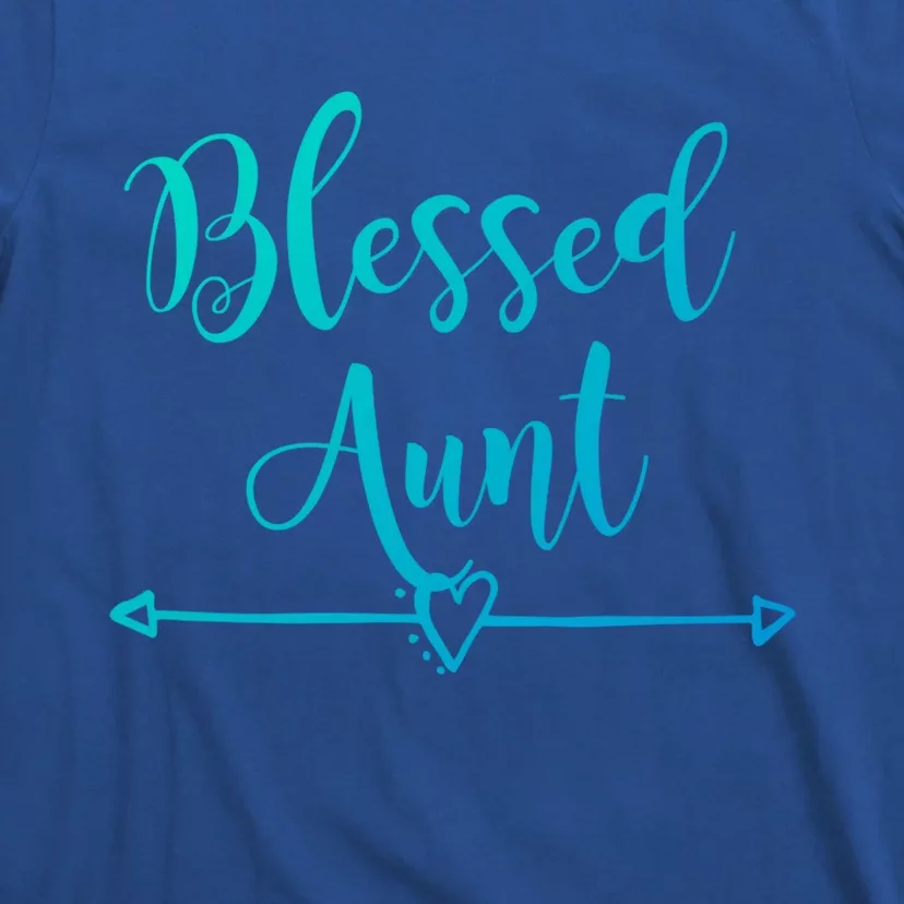 Blessed Aunt Cute Aunt Vibes For Best Auntie Gift T-Shirt