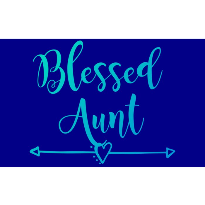 Blessed Aunt Cute Aunt Vibes For Best Auntie Gift Bumper Sticker