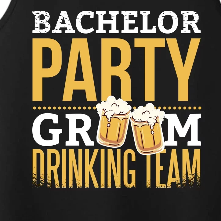 Bachelor Drinking Party Performance Tank