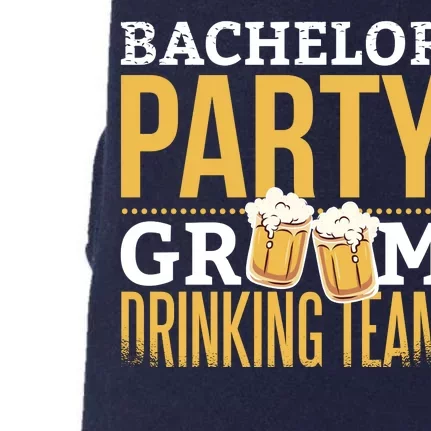 Bachelor Drinking Party Doggie 3-End Fleece Hoodie