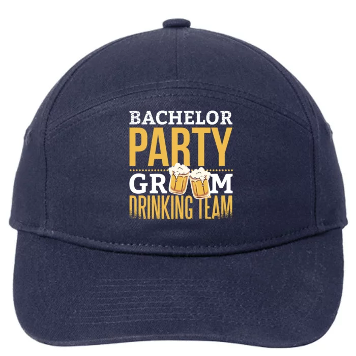 Bachelor Drinking Party 7-Panel Snapback Hat