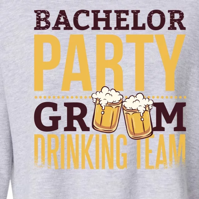 Bachelor Drinking Party Cropped Pullover Crew