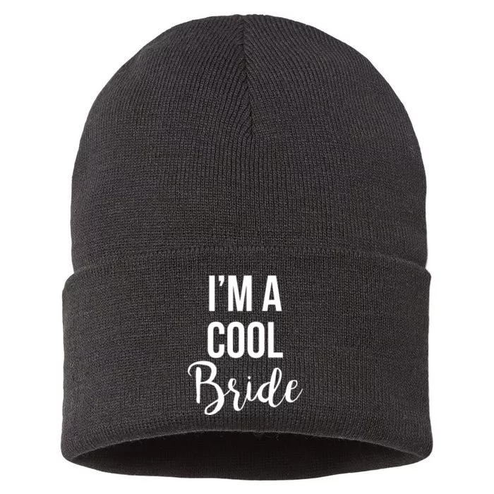 Bachelorette I'm A Cool Bride Sustainable Knit Beanie