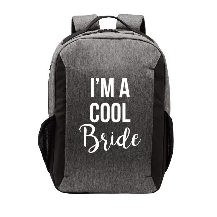 Bachelorette I'm A Cool Bride Vector Backpack