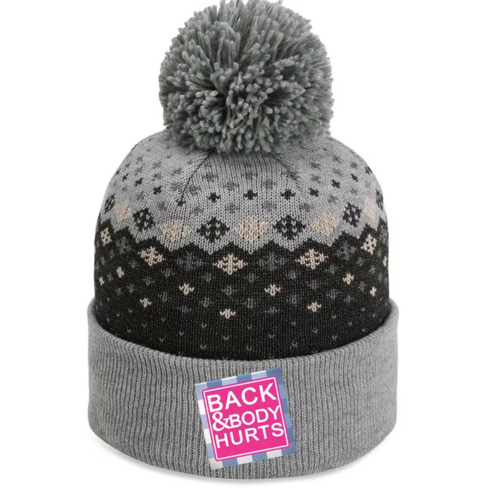 Back & Body Hurts The Baniff Cuffed Pom Beanie