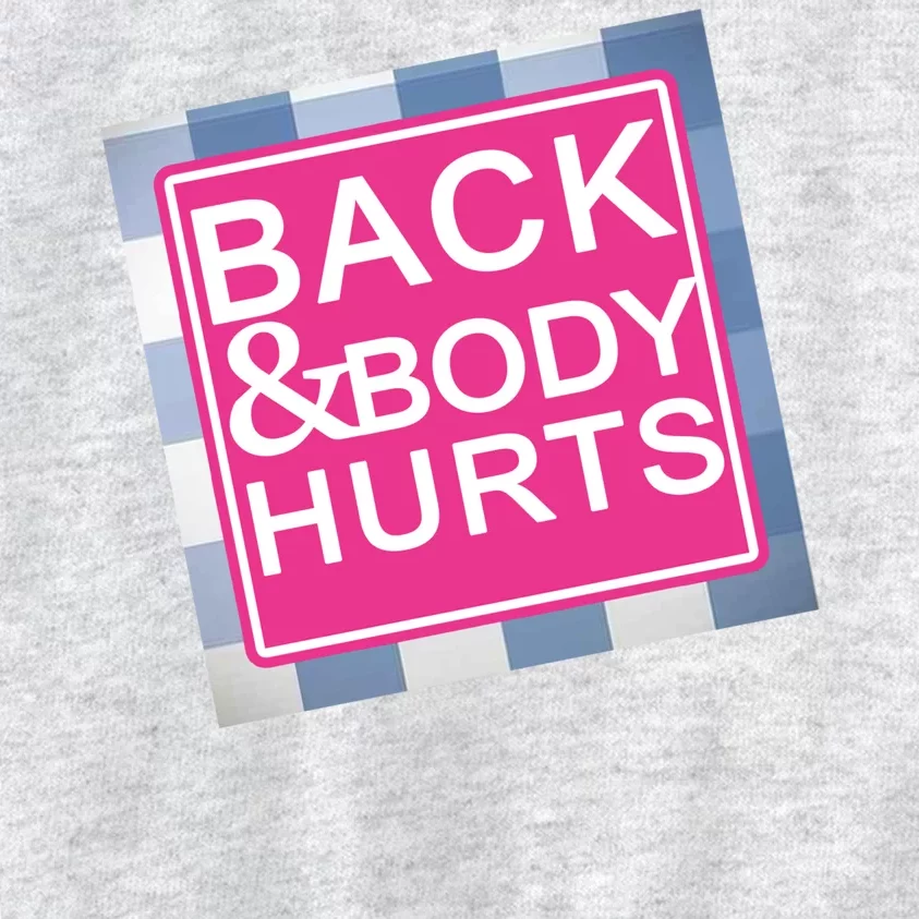 Back & Body Hurts Kids Sweatshirt