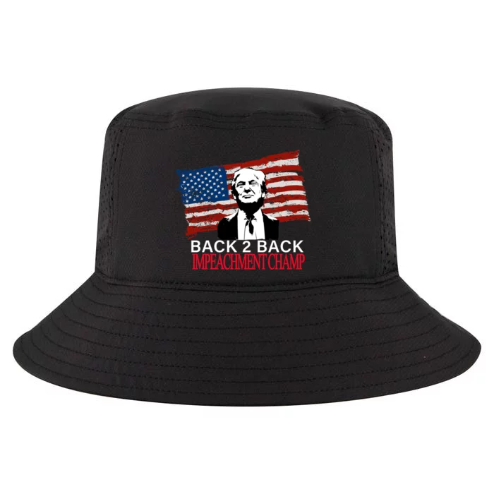 Back 2 Back Impeachment Champ Cool Comfort Performance Bucket Hat