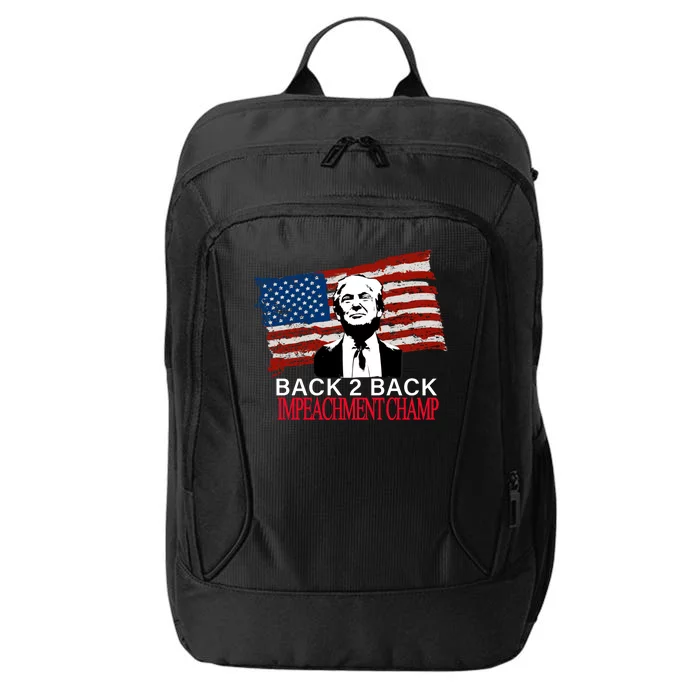 Back 2 Back Impeachment Champ City Backpack