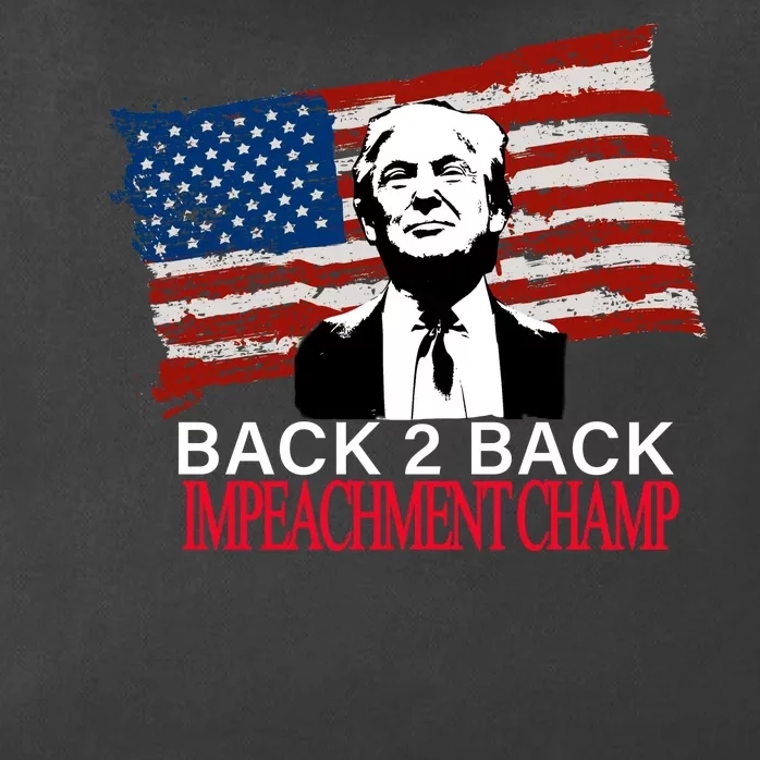 Back 2 Back Impeachment Champ Zip Tote Bag