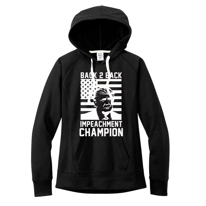 Back 2 Back Impeachment Champion Women's Fleece Hoodie