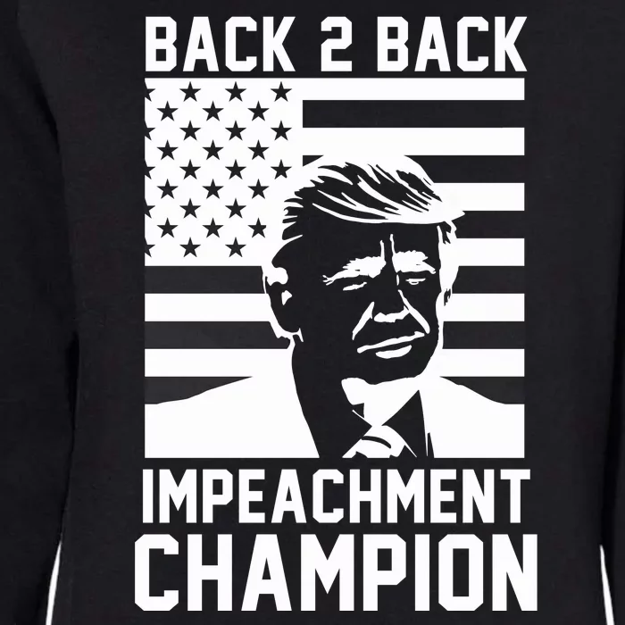 Back 2 Back Impeachment Champion Womens California Wash Sweatshirt