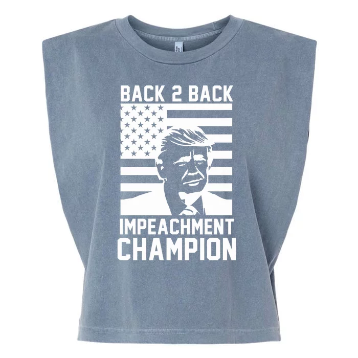 Back 2 Back Impeachment Champion Garment-Dyed Women's Muscle Tee