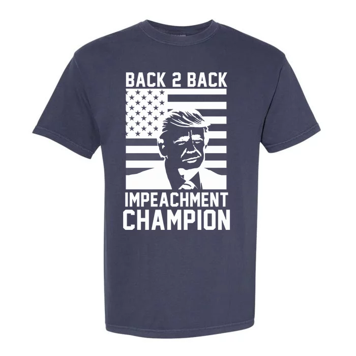 Back 2 Back Impeachment Champion Garment-Dyed Heavyweight T-Shirt