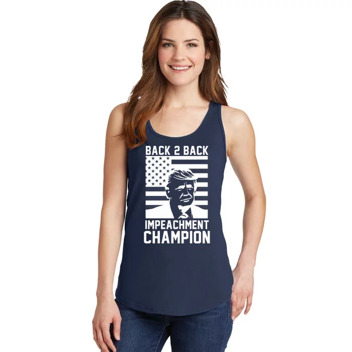 Back 2 Back Impeachment Champion Ladies Essential Tank