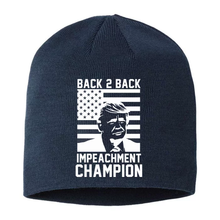 Back 2 Back Impeachment Champion 8 1/2in Sustainable Knit Beanie