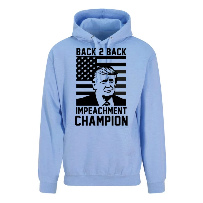 Back 2 Back Impeachment Champion Unisex Surf Hoodie