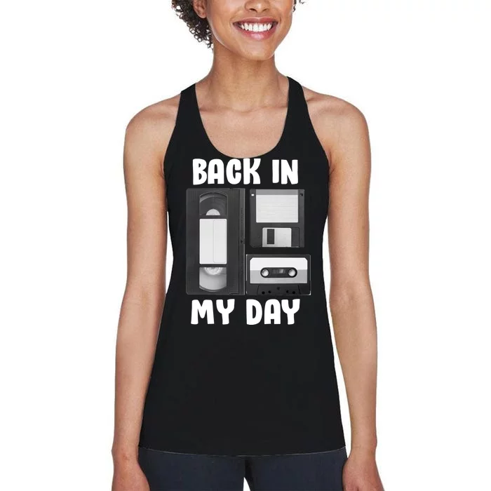 Back In My Day Women's Racerback Tank