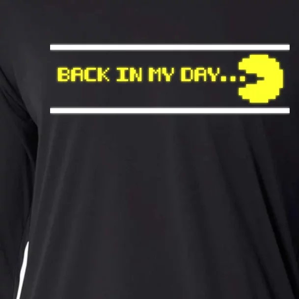 Back In My Day Retro Video Game Cooling Performance Long Sleeve Crew