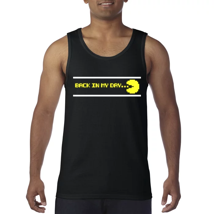 Back In My Day Retro Video Game Tank Top