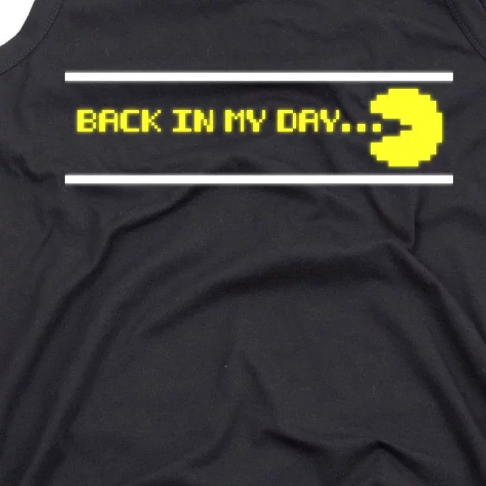 Back In My Day Retro Video Game Tank Top