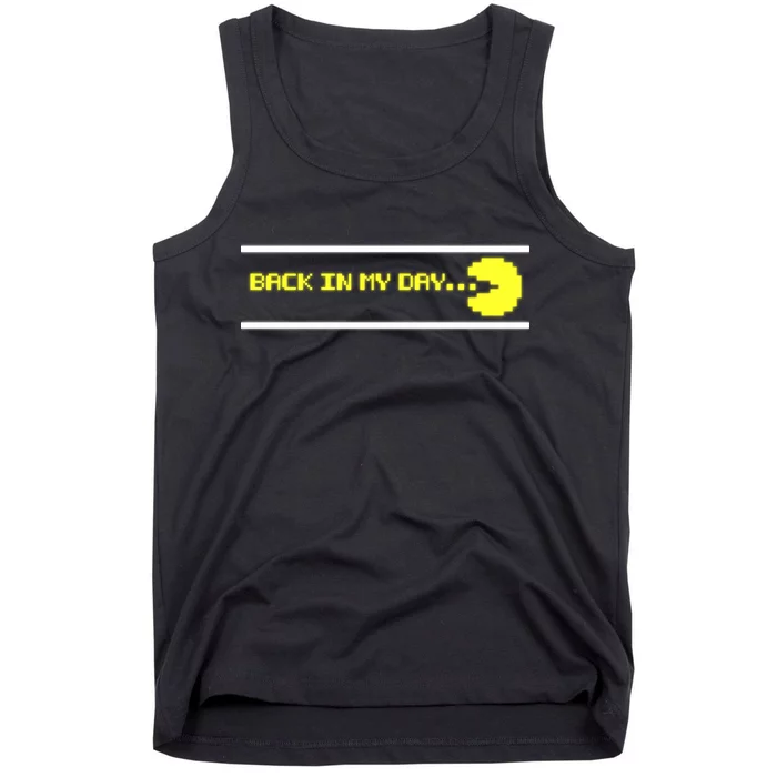 Back In My Day Retro Video Game Tank Top