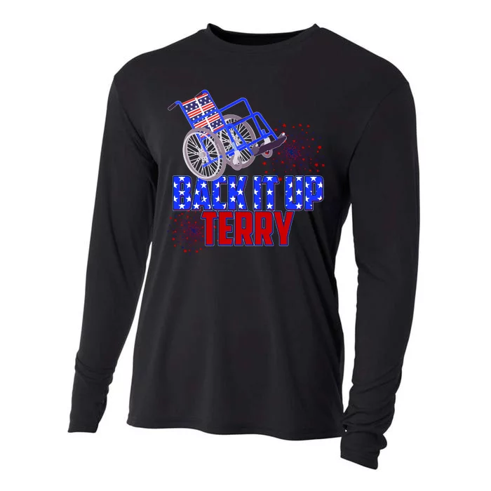 Back It Up Terry Fourth of July Fireworks Cooling Performance Long Sleeve Crew