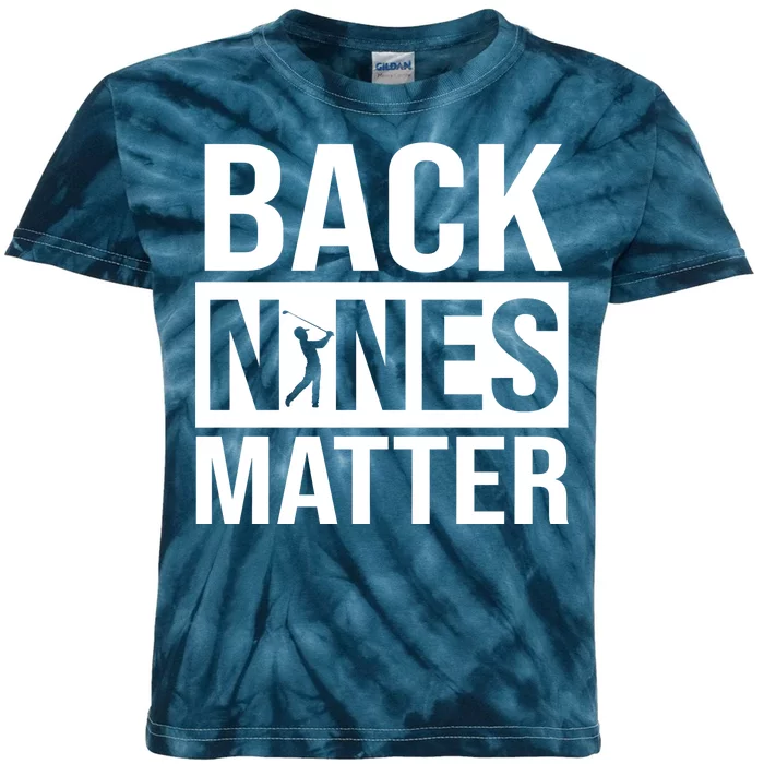 Back Nines Matter Kids Tie-Dye T-Shirt