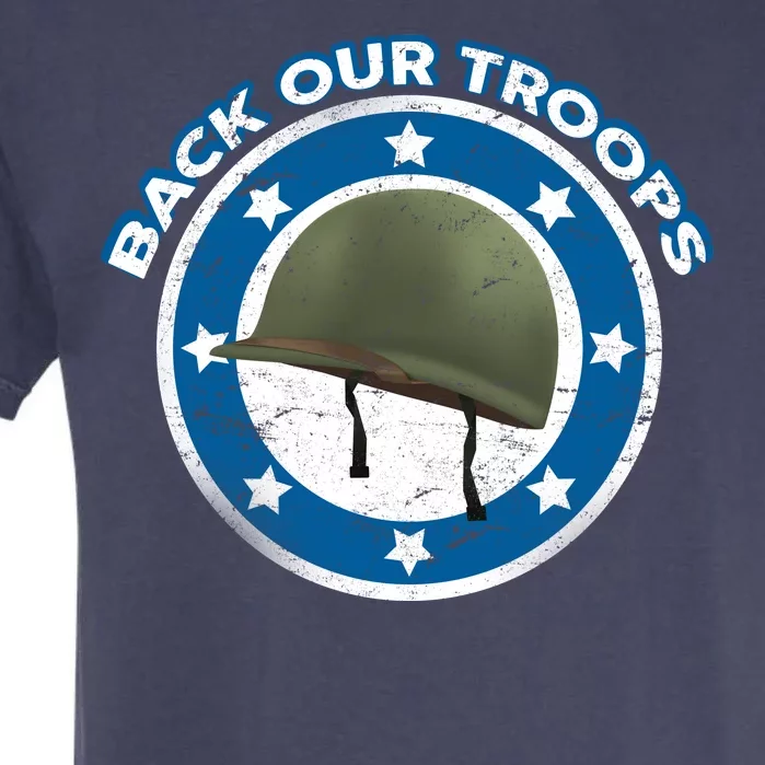 Back Our Troops Garment-Dyed Heavyweight T-Shirt