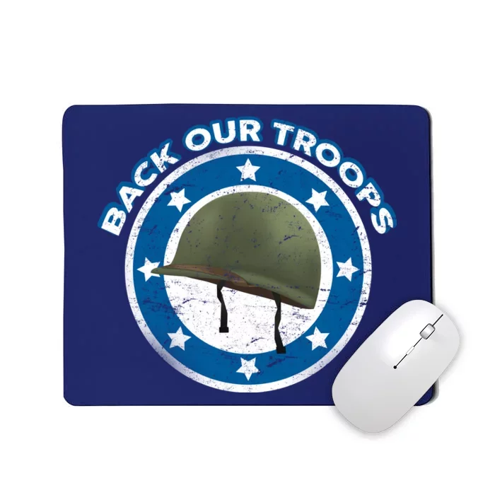 Back Our Troops Mousepad