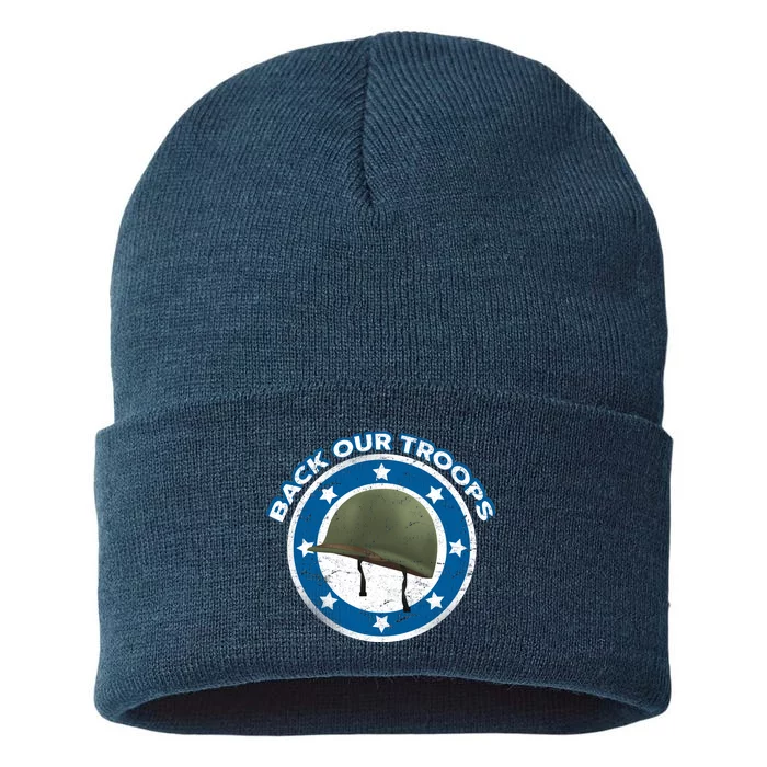 Back Our Troops Sustainable Knit Beanie