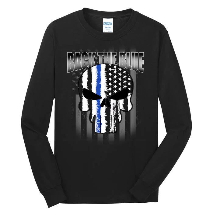 Back The Blue Tall Long Sleeve T-Shirt