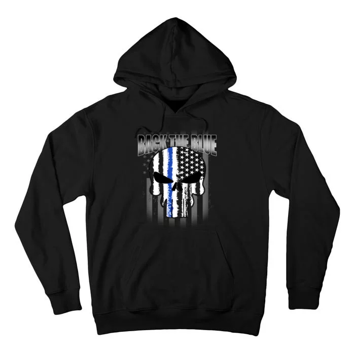 Back The Blue Tall Hoodie