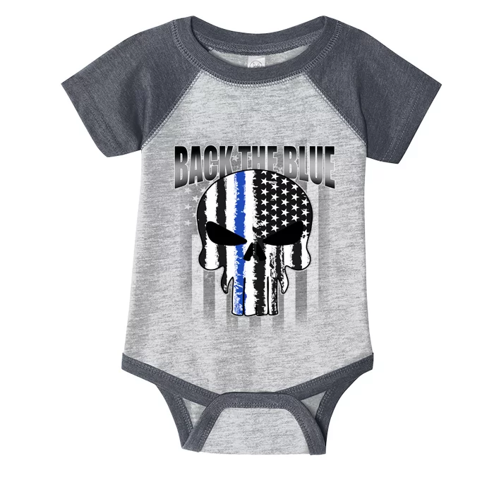 Back The Blue Infant Baby Jersey Bodysuit