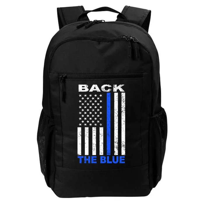 Back The Blue Support Our Police Daily Commute Backpack