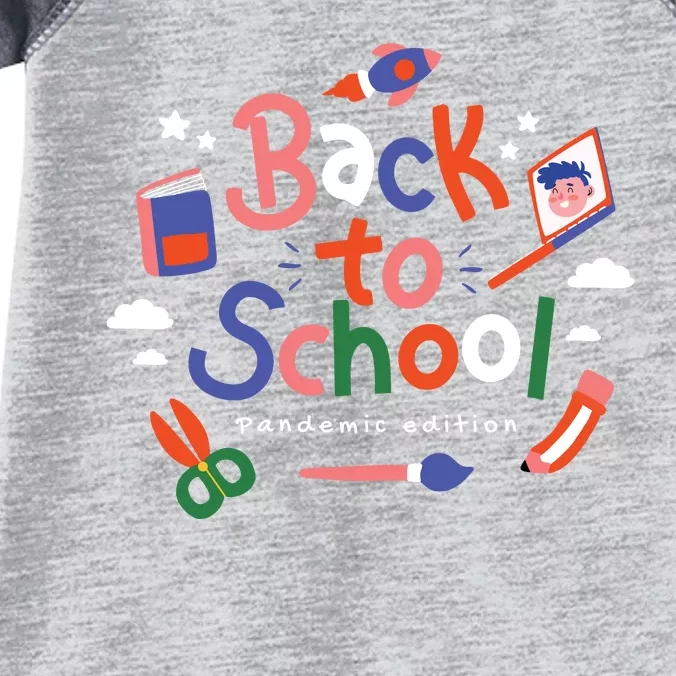 Back To School Pandemic Edition Infant Baby Jersey Bodysuit