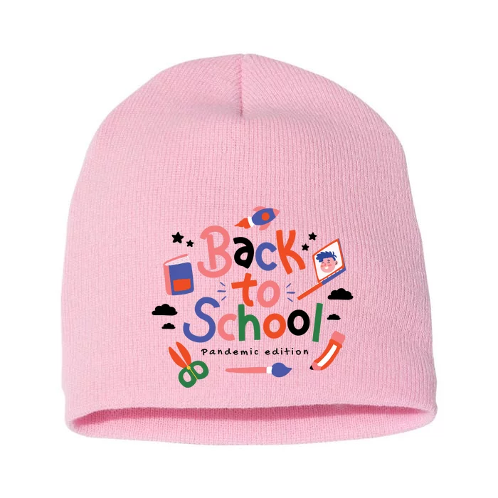 Back To School Pandemic Edition Short Acrylic Beanie