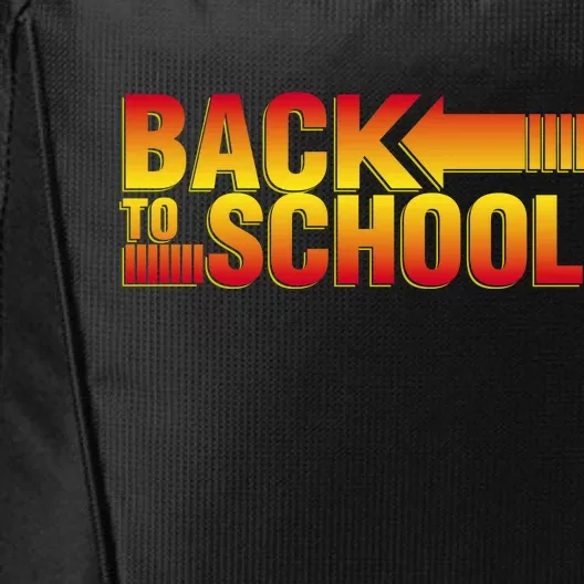 Back To School Parody Logo City Backpack