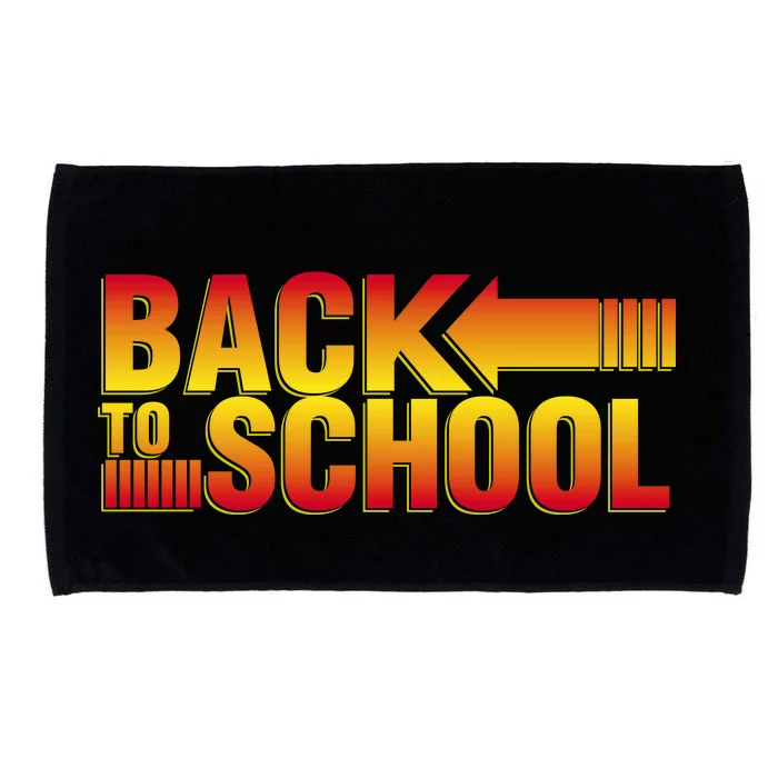 Back To School Parody Logo Microfiber Hand Towel