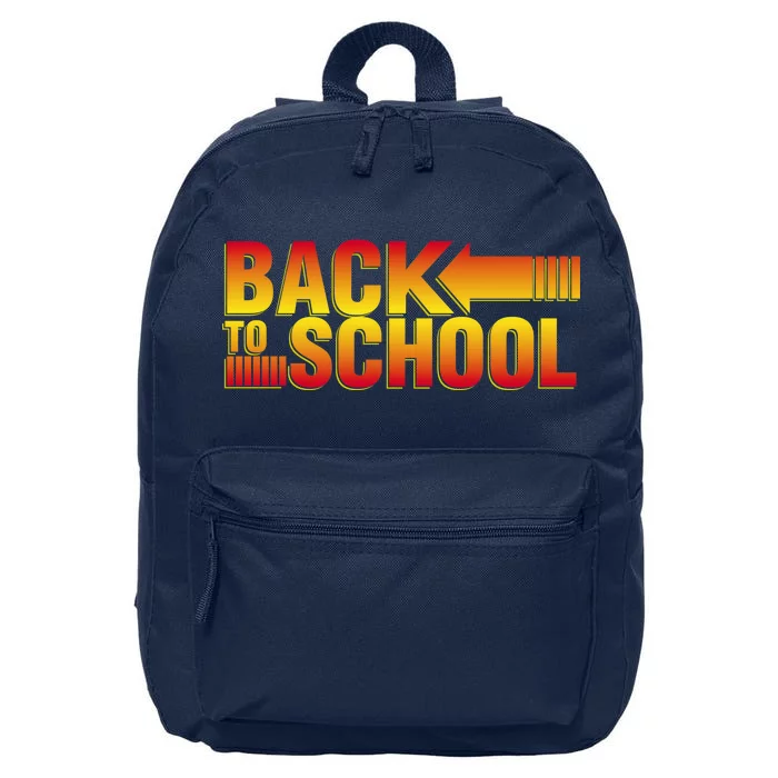 Back To School Parody Logo 16 in Basic Backpack