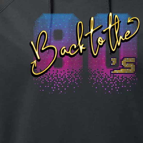 Back To The Eighties Performance Fleece Hoodie