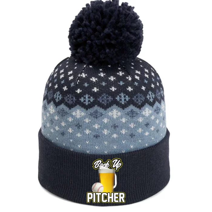 Back Up Pitcher The Baniff Cuffed Pom Beanie