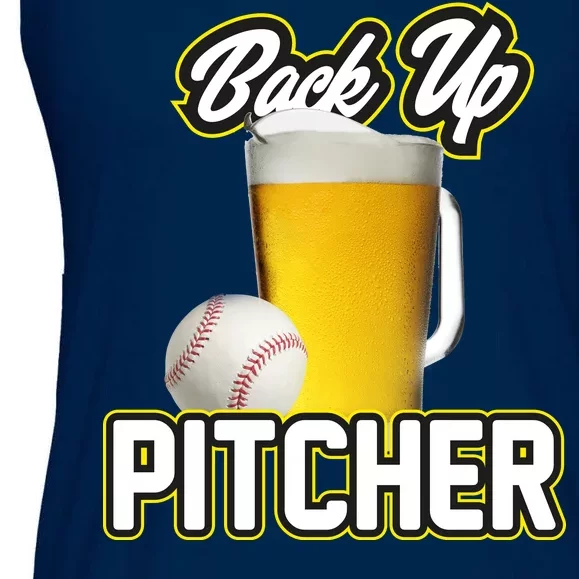 Back Up Pitcher Ladies Essential Flowy Tank